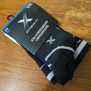 Gray Extreme Fit Compression Socks